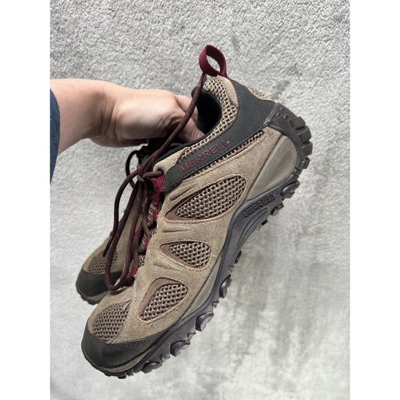 Merrell Shoes - Merrell Yokota 2 Trail Hiking Sneakers Shoes Lace Up Brown J78638 Women’s 9